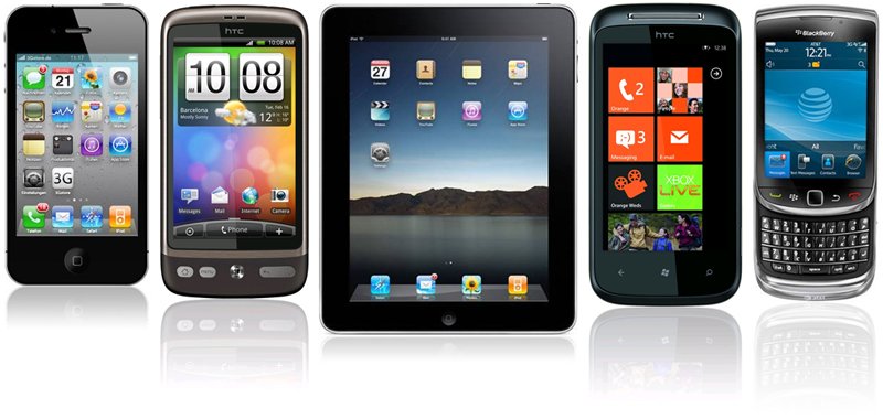 ipad iphone android windows phone
